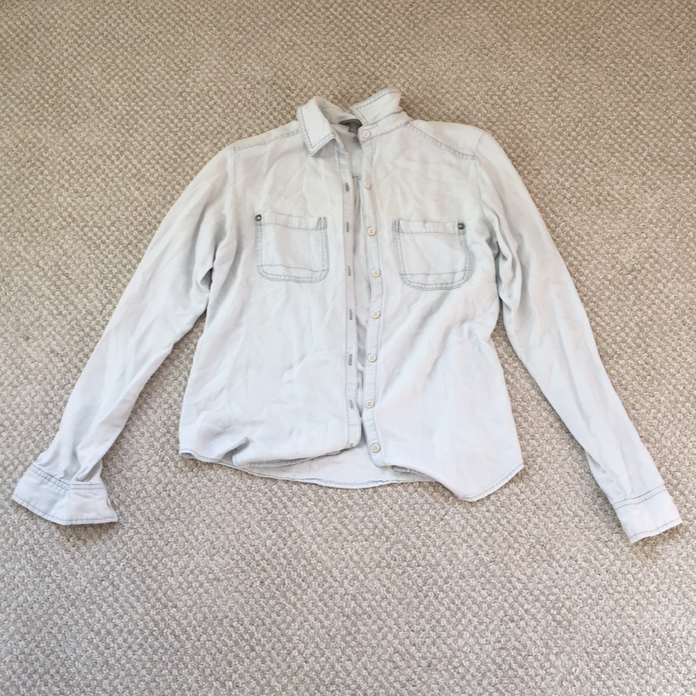 Rubbish, flannel type blouse in woman’s XS
